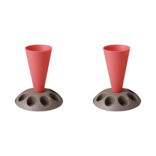 Piping Bag Stand Bag Holder Icing Bag Holder With 8 Slots Nozzles Holder Piping Bag Holder Stand For Filling Baking Accessories. *2PCS