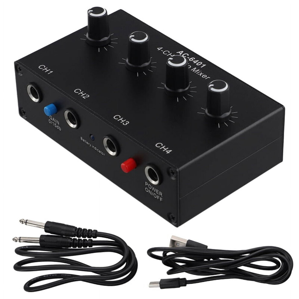 Ac-6401 Microphone Condenser Sound Card Pc Computer Audio Usb Electric Guitar Live Broadcast Recording Sound Card 9395123597751