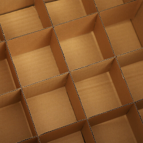 Corrugated Paper Box Divided Packing Box Multi-function Shipping Box Wine Box for Moving 2