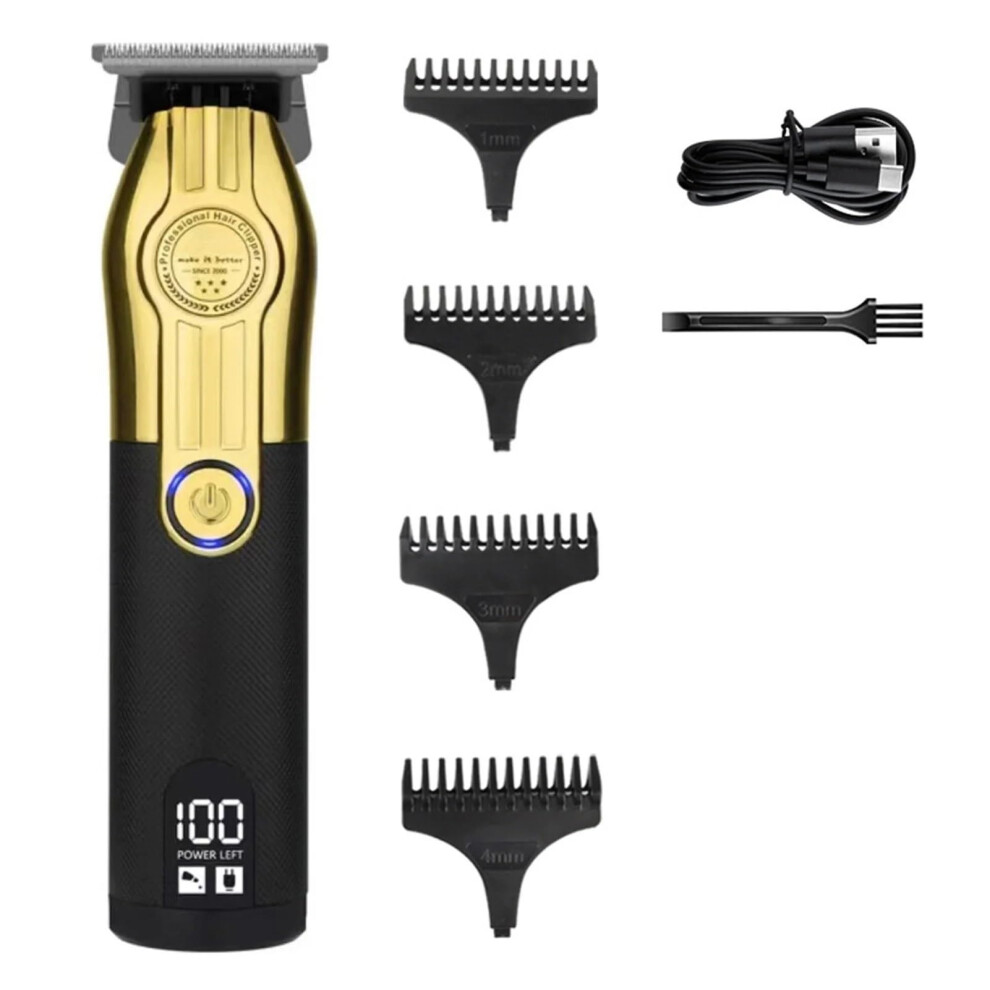 Hair Clippers for Men Cordless USB Fast Charging Professional Hair Trimmer with Precision Steel Blade