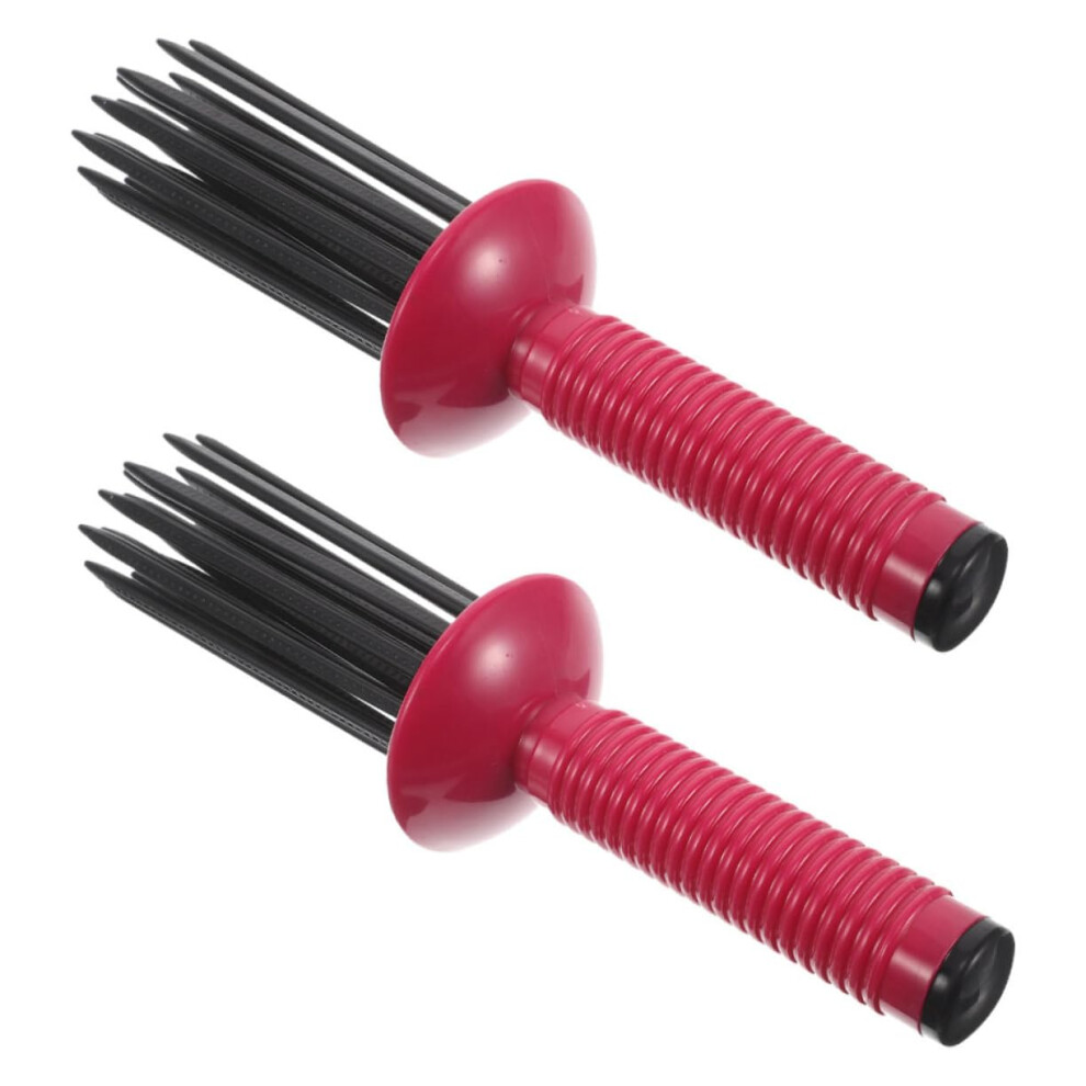 Curling Brush for Curly Hair AntiFrizz Lightweight Comb for Travel and Natural Volume Styling