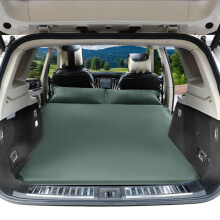 Car Air Mattress for Audi R8 RS3 RS5 RS6 RS7 RS4 B8 B9, Inflatable Back Seat Bed with Automatic Inflation and NonSlip Suede Surface, Green