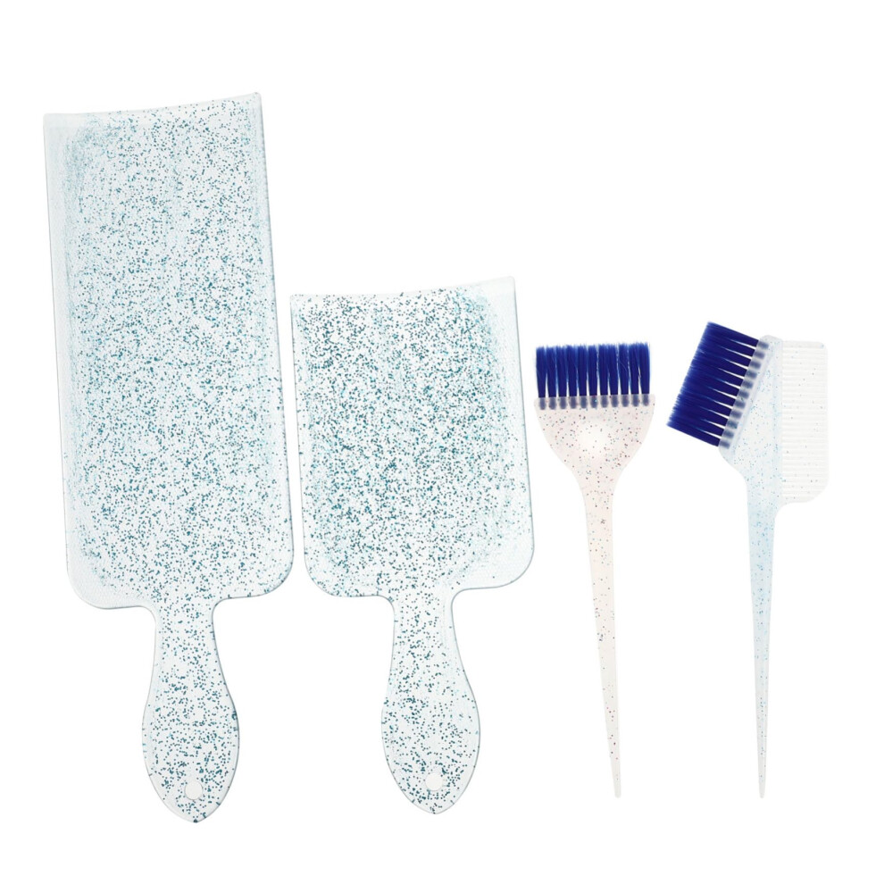 Hair Highlighting Kit with Coloring Brush and Board for Precision Salon and Home Use