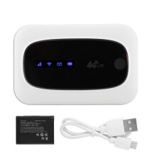 Reserouter med WiFi-hotspot-skärm och SIM-kortplats, 4G LTE-data, lång batteritid, mobil internetenhet, stöder större frekvensband