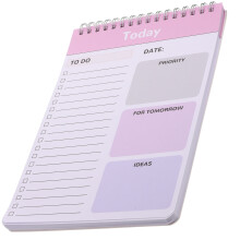 Carnet de notes portable pour listes de tâches, agenda, bloc-notes ...