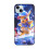 Capa para iPhone 15 compatível com Pikachu, capa de vidro macio para celular com câmera dupla. 1