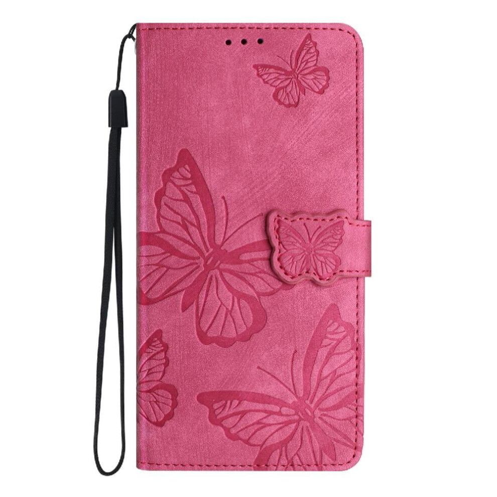 Flip Case For Compatible With Iphone X/Xs Magnetic Closure Butterfly Pu Leather Wallet Card Slots Holder 9448196075654