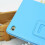 Capa para tablet com suporte flip para tablet Tab M7TB-7305F/7305X de 7 polegadas (azul celeste) 3