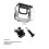 Αδιάβροχη θήκη για GoPro Hero11 10 9, μαύρο περίβλημα με αντιθαμβωτικά ένθετα, 1
