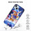 Capa para iPhone 15 compatível com Pikachu, capa de vidro macio para celular com câmera dupla. 5