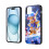 Capa para iPhone 15 compatível com Pikachu, capa de vidro macio para celular com câmera dupla. 2