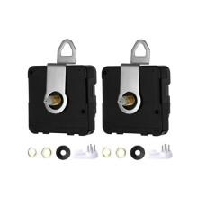 Zestaw 2 szt. cichego mechanizmu zegara kwarcowego z wymiennym wrzecionem mechanizmu zegara