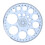 SagaSave 16 Size Full Circle Template Round Protractor for Office School Use Universal Plastic 1