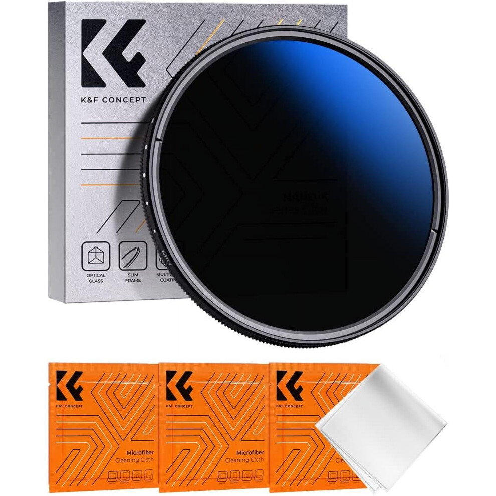 40.5Mm Variable Nd Lens Filter Nd2-Nd400 (1-9 Stops) 18 Multi-Layer Coatings Adjustable Neutral Density 9004841124674