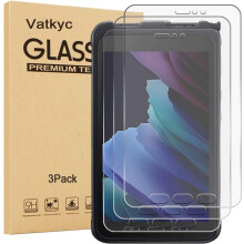 for compatible with Samsung Galaxy Tab Active 3 Tempered Gl Screen Protector (8 inch), Full Coverag 9H Hardness HD Clear