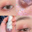 Erinde Liquid Glitter Eyeshadow - Μεταλλική Υφή Νερού, Κόλλα Glitter Loose με Γκλίτερ Μακράς Διάρκειας 6