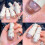 Erinde Liquid Glitter Eyeshadow - Μεταλλική Υφή Νερού, Κόλλα Glitter Loose με Γκλίτερ Μακράς Διάρκειας 2
