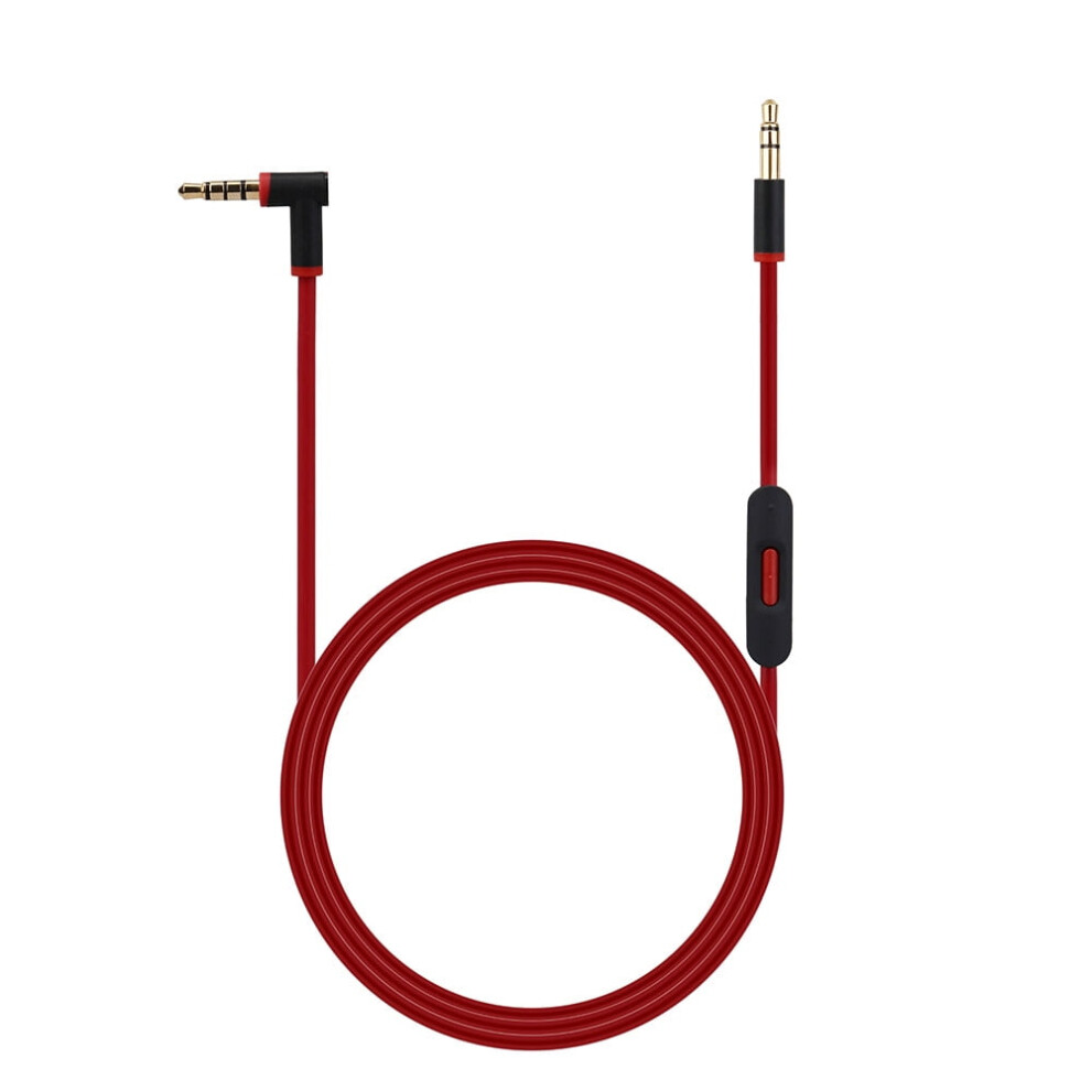 Jacenvly New 4Th Of July Decorations 3.5Mm Replacement Audio Cable Cord Wire W/Mic For By Dr Dre Headphones Summer Savings Clearance 9340258042959