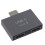 Divisor HESITONE USB C macho a doble USB C hembra compatible con carga y transferencia de datos. 1