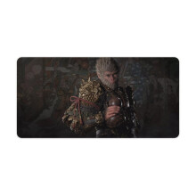 Black Myth Wukong egérpad gamer egérpad aranyos egérpad irodai otthoni számítógépes egér-billentyűzethez 30x60cm