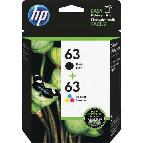 Κασέτα μελάνης HP L0R46AN (Μαύρο/Τρίχρωμο, Συσκευασία 2 τεμαχίων) σε συσκευασία