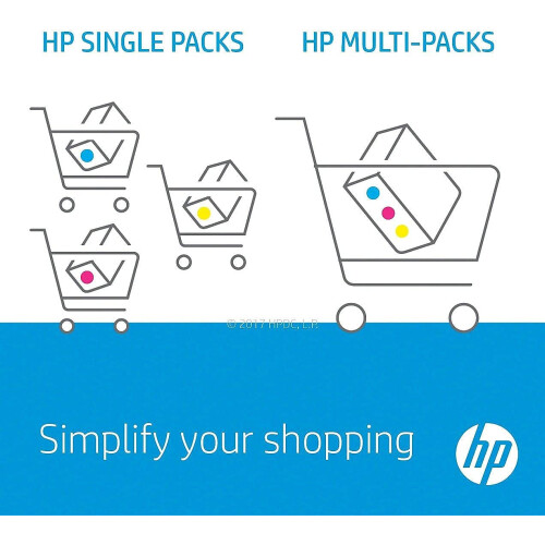 Κασέτα μελάνης HP L0R46AN (Μαύρο/Τρίχρωμο, Συσκευασία 2 τεμαχίων) σε συσκευασία 2