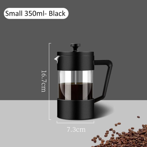 350ML/600ML/1000ML Γαλλική πρέσα καφέ με φίλτρο ανθεκτικό στη θερμότητα βοριοπυριτικό