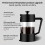 350ML/600ML/1000ML Γαλλική πρέσα καφέ με φίλτρο ανθεκτικό στη θερμότητα βοριοπυριτικό 4