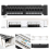 Network Tool Kit 12 Port CAT6 Patch Panel RJ45 Networking Wall Mount Rack with Wall Mount Bracket 3