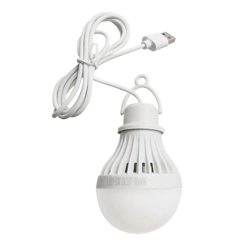 Λάμπα USB5W6500K, Εξαιρετικά φωτεινή, χωρίς τρεμόπαιγμα, ανθεκτική στη θερμότητα,