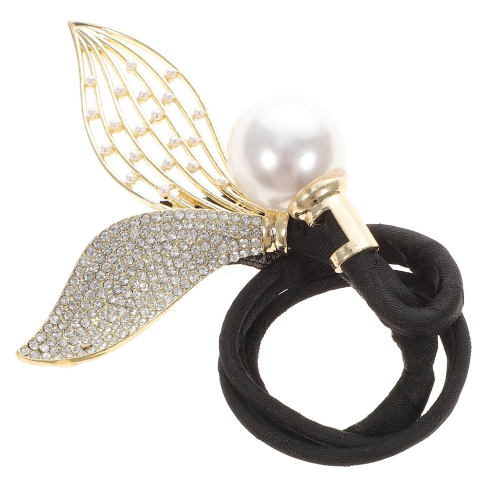 Unisex Rhinestone Mermaid Tail Hair Bun Maker Elegant Updo Hair Styling Tool For Women Parties