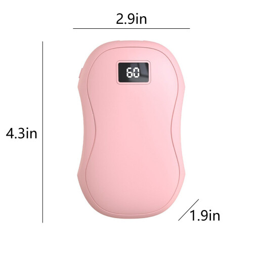 Θερμαντήρες Επαναφορτιζόμενες1 Συσκευασία 4000mAh Ηλεκτρική Φορητή Θερμαντική 1