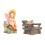 Σετ καρέκλας πάγκου από ρητίνη Fairy Garden Decor, στολίδια επίπλων κήπου αδιάβροχα, 2