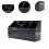 Barber Scissors Holder Box with MultiCompartment Storage for Salon Tools and Combs, Black 2