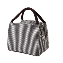 Bolsa térmica Bento, lancheira térmica compacta e reutilizável para mulheres.