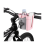 Suporte multifuncional 3 em 1 para celular em bicicleta, rosa. 2