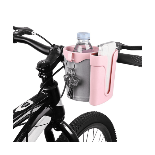 Suporte multifuncional 3 em 1 para celular em bicicleta, rosa. 1