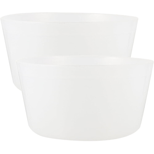 Eease Clear Plastic Sauna Foot Bath Basin Liner (2pcs)