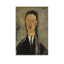 Estampe d'Amedeo Modigliani (105) - Affiche d'art murale - Photo - Décoration de chambre familiale - Cadeau - 40 x 60 cm (16 x 24 pouces)