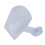 Translucent White Kitchen Sink Strainer Filter with Suction Cup - Compatible with Standard Drains, 17cm Radius, Anti-Blocking Design 8