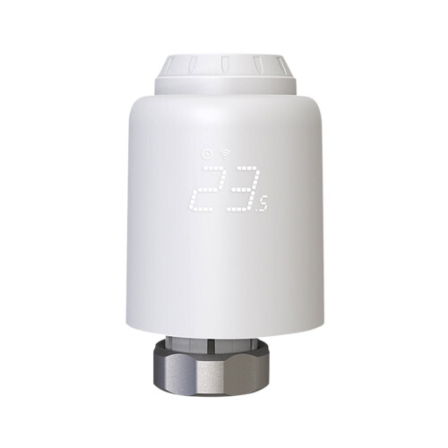 Termostatický ventil Jixopn pro radiátory SmartLife, regulátor teploty vytápění (ZigBee)