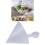 Translucent White Kitchen Sink Strainer Filter with Suction Cup - Compatible with Standard Drains, 17cm Radius, Anti-Blocking Design 4
