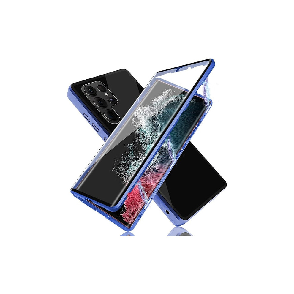 Compatible With Samsung Galaxy S24 Ultra - Protective Case Blue 9164030866737
