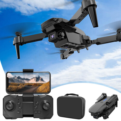 Drone με κάμερα για ενήλικες, 1080P FPV RC τετρακόπτερο με WiFi, λειτουργία Headless,