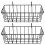 Eease Rabbit Hay Feeder Hanging Container for Bunny Supplies - 2Pcs 1