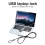 5X USB Password Lock Computer Lock Password Protection Anti-Theft Lock Universal Laptop Computer Password Lock 2