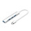 Διανομέας USB SUSUchens 4 σε 1, Σταθμός σύνδεσης USB 3.0 υψηλής ταχύτητας τύπου C, Φορητός 5