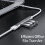 Διανομέας USB SUSUchens 4 σε 1, Σταθμός σύνδεσης USB 3.0 υψηλής ταχύτητας τύπου C, Φορητός 4