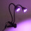 Double Head LED Grow Light for Succulents, 52 LEDs, USB Powered 8