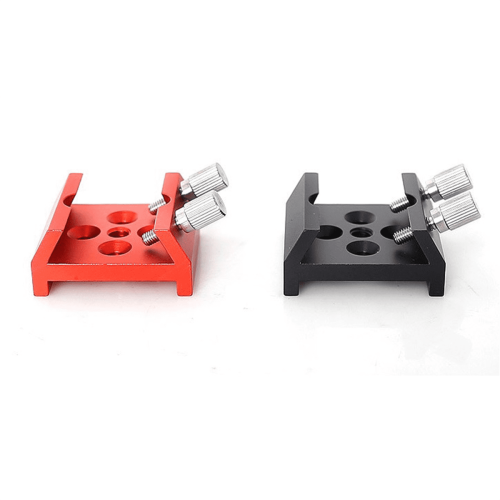 Telescope Finder Base Dovetail Groove 1/4 Thread Modification Astronomical Mount Accessories Red 1